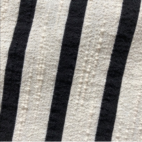 Ann Taylor Striped Cotton Faux Wrap Skirt Size 6 - Picture 15 of 16